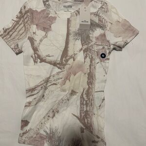 Hollister Woodland Camouflage T-Shirt